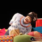 Junges Staatstheater Parchim: Szenenfoto aus Die faulste Katze der Welt 