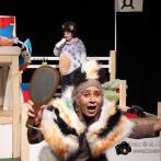 Junges Staatstheater Parchim: Szenenfoto aus Die faulste Katze der Welt