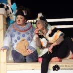 Junges Staatstheater Parchim: Szenenfoto aus Die faulste Katze der Welt 